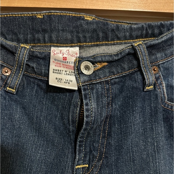 Lucky Brand Dungarees “Sweet N Low” - Picture 2 of 10